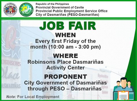 peso cavite job hiring